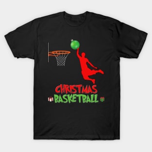 Christmas Basketball Shirt, Christmas Basketball T-Shirt, Funny Basketball Lover Shirt, Basketball Shirt, Christmas Gifts Idea T-Shirt